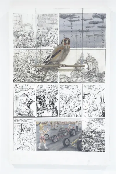 Comic featuring a bird as the focus that is featured on the cover of If You Say So