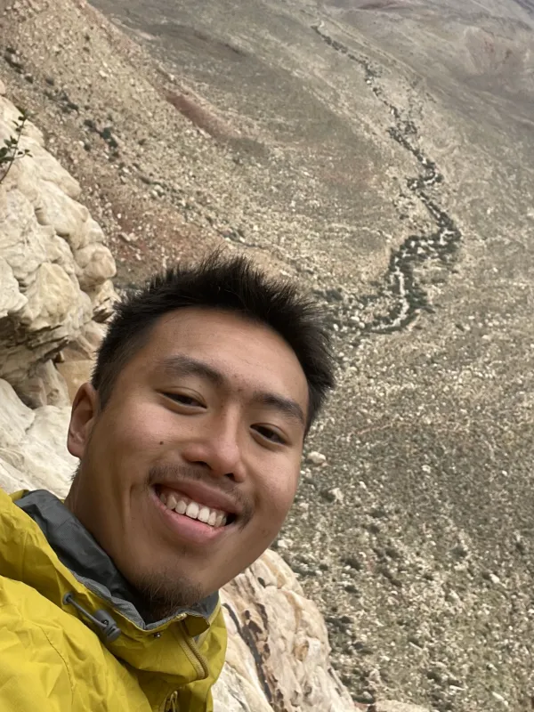 Selfie of Andrew Wong.